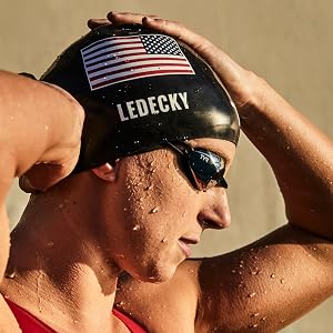TYR, TYR sport, latex swim cap, swim cap latex, adult latex swim cap, swimming, triathlon swim