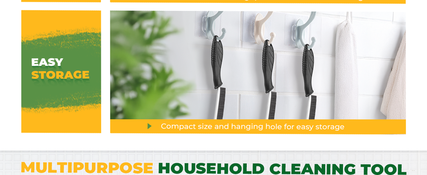 easy storage cleaning brush