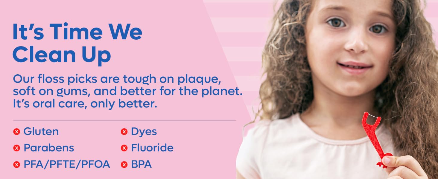 Gluten-free floss picks! Tested by dentists, dental hygienists more. How?