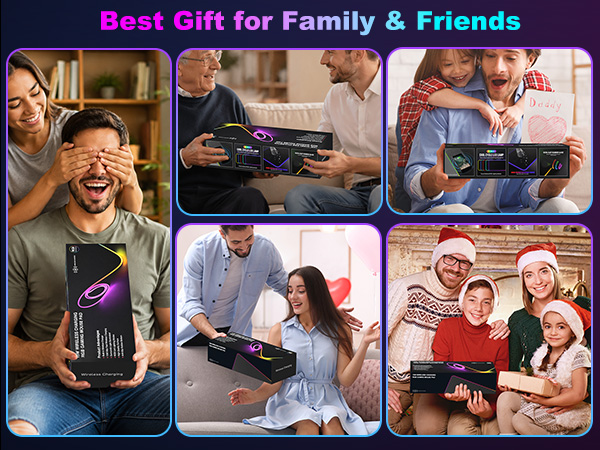 3 in 1 Wireless Charging RGB Gaming Mouse Pad