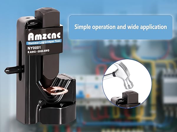 Hammer Lug Crimper Tool