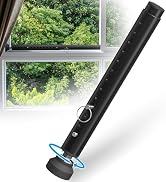 WooFog Adjustable(Short)Window Security Bars for Inside Windows, Window Safety Bars for Sliding/V...