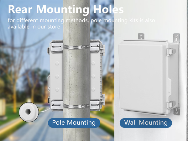 different mounting solutions