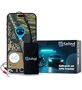 Salind 01 4G - Version 2026 - Wired GPS Real-Time Tracker (9-75V) - GPS Car Tracker Device with A...