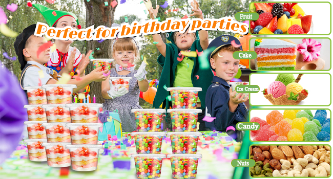 10 clear cups for party