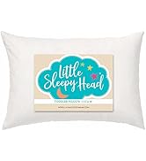 Toddler Pillow 13x18 for Sleeping – Kids Pillow for Toddler Bed, Travel, Daycare & Preschool – So...