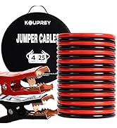 Jumper Cables for Car, SUV and Trucks Battery, Heavy Duty Automotive Booster Cables for Jump Star...