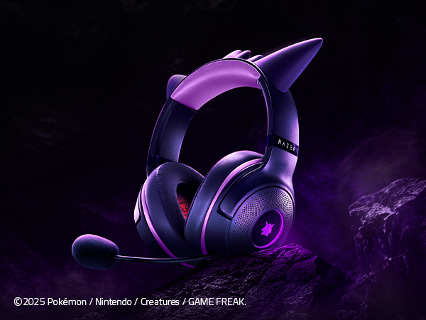 Razer Kraken Kitty V2 - Gengar Edition