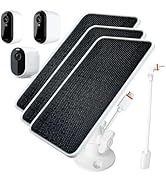 JJMASEE Solar Panel Charger for Arlo Spotlight Essential/Essential 2K /2K XL (2nd Gen) - Includes...