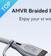 AMVR Link Cable 16FT for PCVR Compatible with Meta Quest 3/3S/2/Pico 4 Accessories, Nylon Braided...