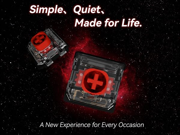 GATERON KS-33 Low Profile Silent 2.0 Keyboard Switches