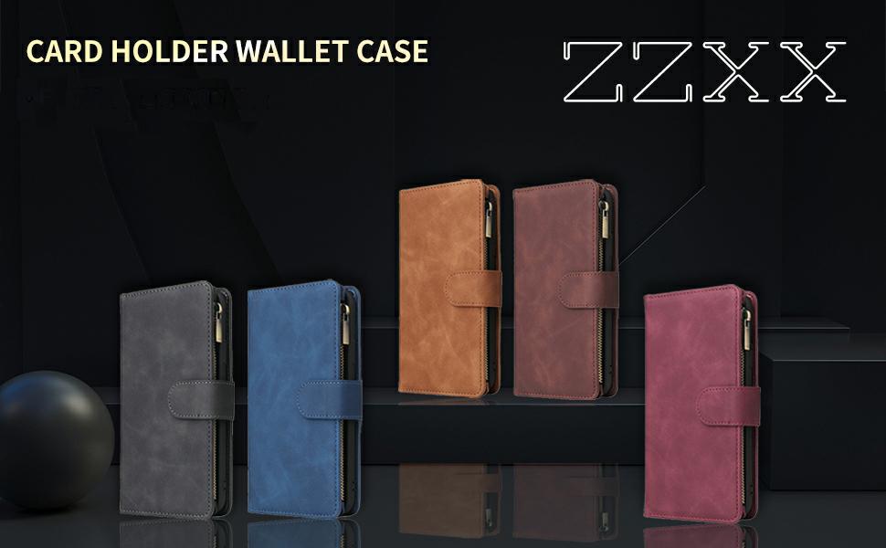 ZZXX Wallet Case 5 Color