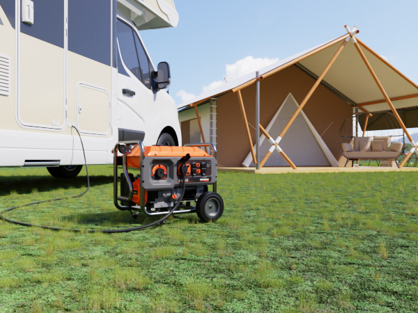 Supports generators with 50A capacity, ideal for high-power equipment.