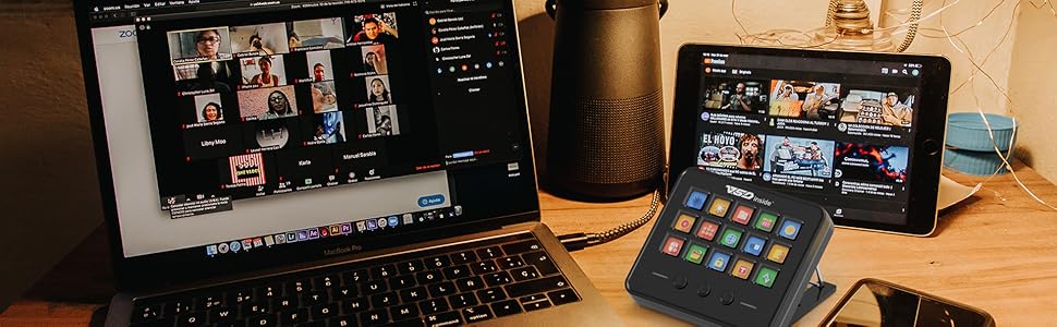 macro keyboard key pad gaming streaming deck stream cronus zen programmable shortcut customized