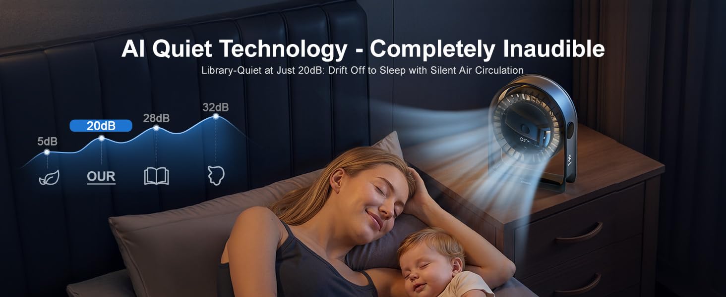 Ultra-quiet.bedrooms, kids rooms, offices.Suitable for light sleepers, families with babies,workers