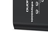 DUOPURUI Ethernet Splitter 1 to 4,1000Mbps High Speed Network Splitter,LAN Splitter 4 Port with U...