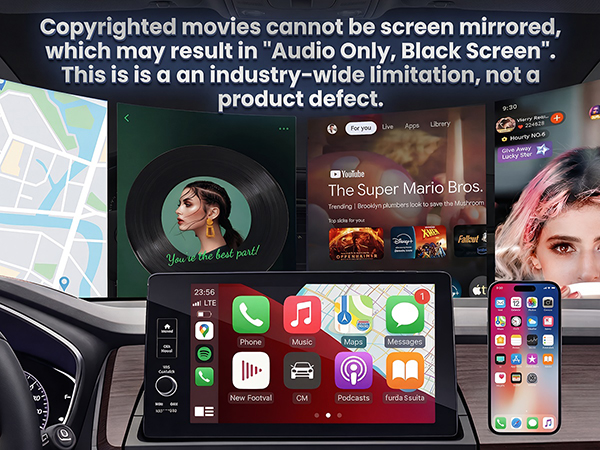 3 in 1 screen mirror ios phone