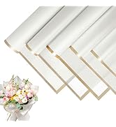 JOYIT 20 Sheets Flower Wrapping Paper - Flower Bouquet Wrapping Paper for DIY Crafts Packaging, W...