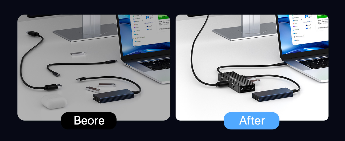 usb c docking station dual hdmi