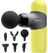 Morelax Mini Massage Gun Portable Deep Tissue Muscle Percussion Massager, Electric Handheld Sport...