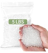 Nexboraque 8 LB Polypropylene Filling Pellets, Durable Plastic Stuffing Beads Weighted Filler Bea...