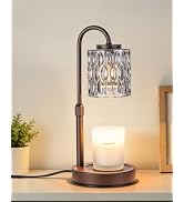 CASTLELIFE Dimmable Candle Warmer Lamp with Timer, Height Adjustable Candle Warmer for Jar Candle...