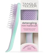 Tangle Teezer Ultimate Detangler Hairbrush, Eliminates Knots & Reduces Breakage, Mini Hair Brush ...