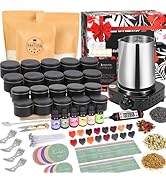 SAEUYVB Candle Making Kit, Candle Making Kit for Adults - DIY Starter Soy Candle Making Supplies-...
