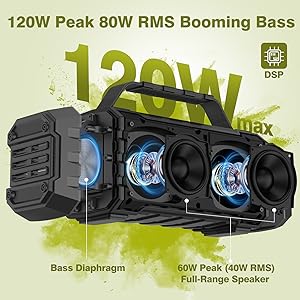 big powerful speaker