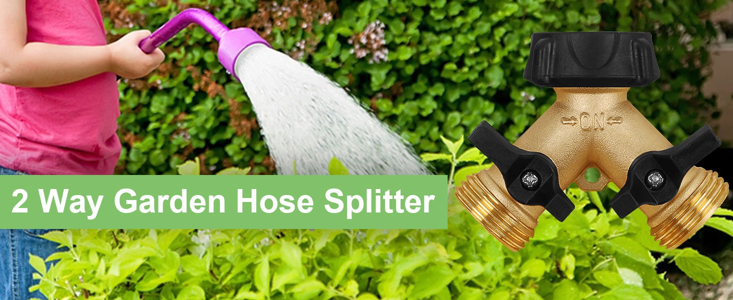 Garden Hose Splitter 2 Way