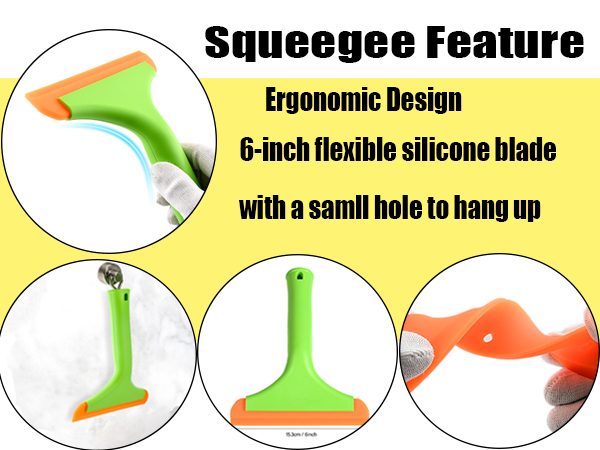 Water Blade Scraper for Paint Protection Film, Vinyl Wrap Tool Kits