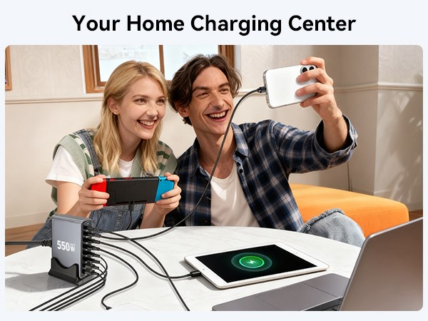 multi usb charging station