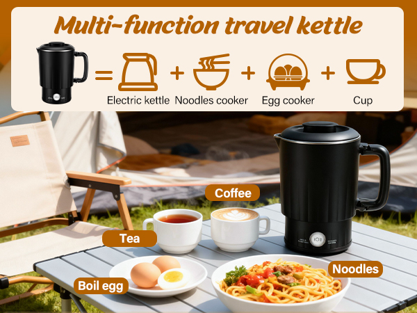 Travel Foldable Electric Kettle