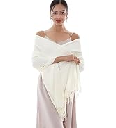 RIIQIICHY Winter Scarfs for Women Pashmina Shawls Wraps for Evening Dresses Large Warm Soft Scarves