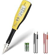 AIOMEST Digital SMD Tester, Handheld DMM Resistance Ohmmeter Tweezers, Capacitance Diode Continui...