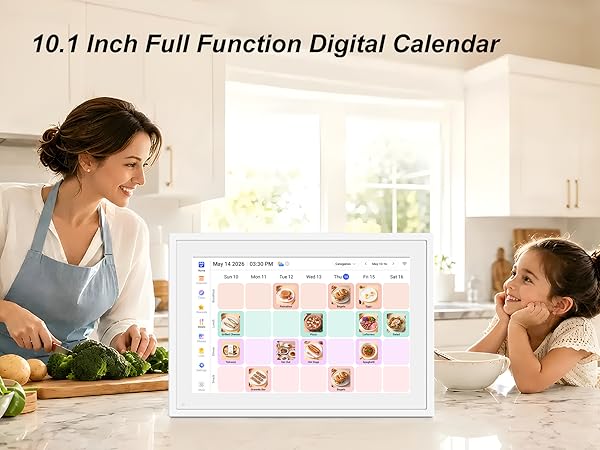 10.1" Smart-Picture-Frame Digital Calendar
