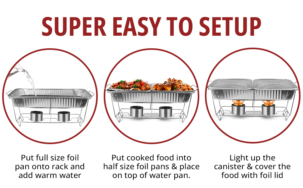 buffet servers and warmers