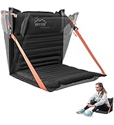 ONTYZZ Stadium Seats with Back Support Inflatable Portable Folding Comfort Seat Waterproof Cushio...