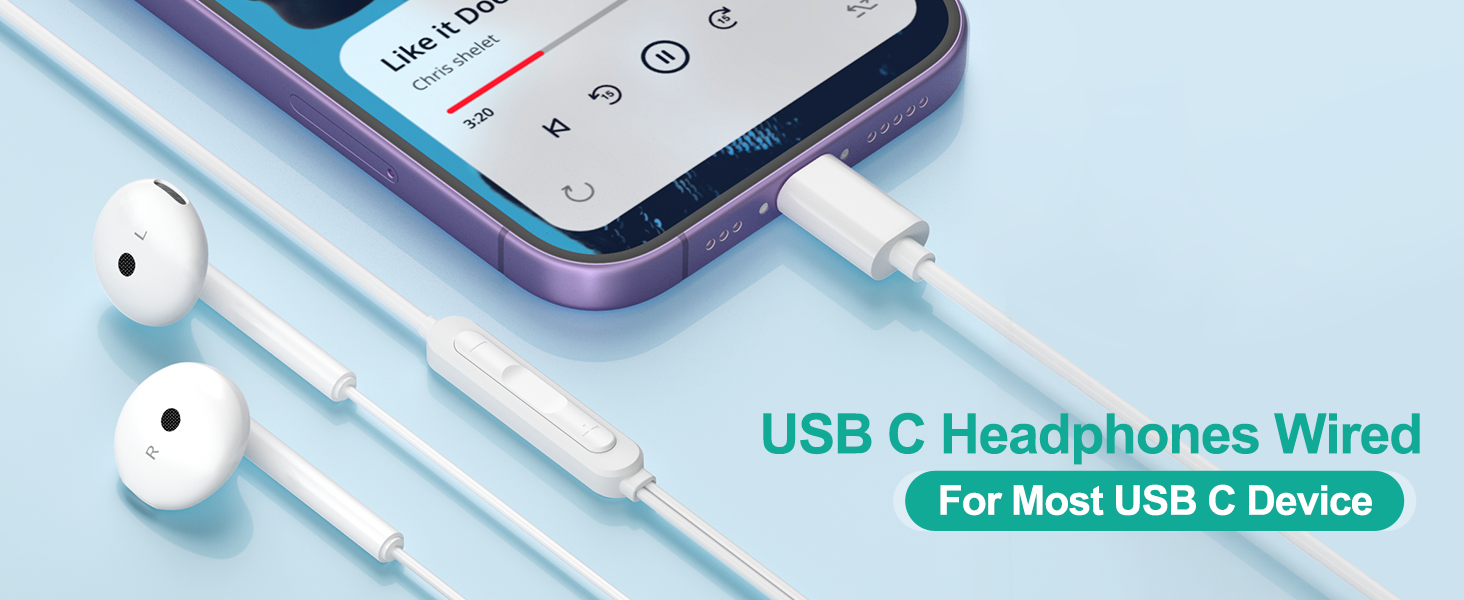 usb c headphones