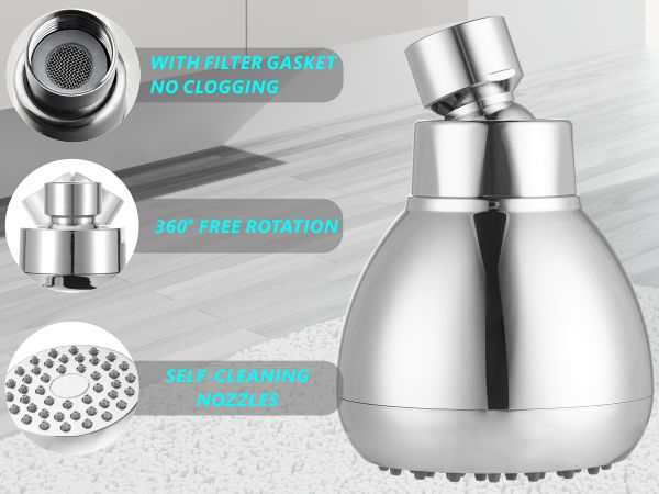 rainfall shower head
