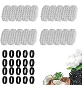 40 Pack Cat Water Fountain Replacement Filters for Rellaty & Neareal | For 3.2L/108oz Cat Water F...
