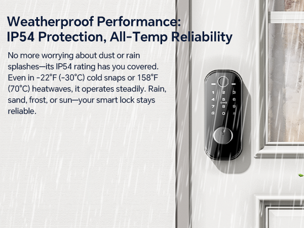 fingerprint door lock