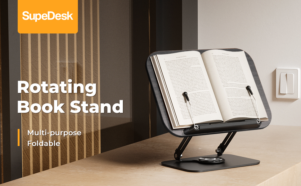 book stand black