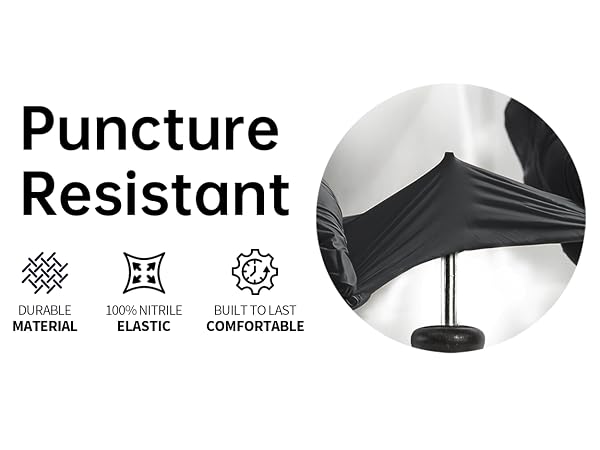 Puncture Resistant durable 100% Nitrile Glove