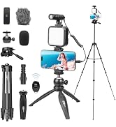 USKEYVISION Vlogging Kit for iPhone Youtuber Starter Kit Content Creator Equipment for iPhone 16/...