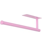 CHIKESI Paper Towel Holder Under Cabinet, Self-Adhesive,No Drilling, Stainless Steel, Wall-Mounte...