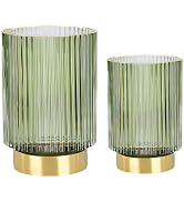 Tiita 2 Pack Makeup Brush Holder Toothbrush Holders - Crystal Clear Desktop Stationery Storage fo...