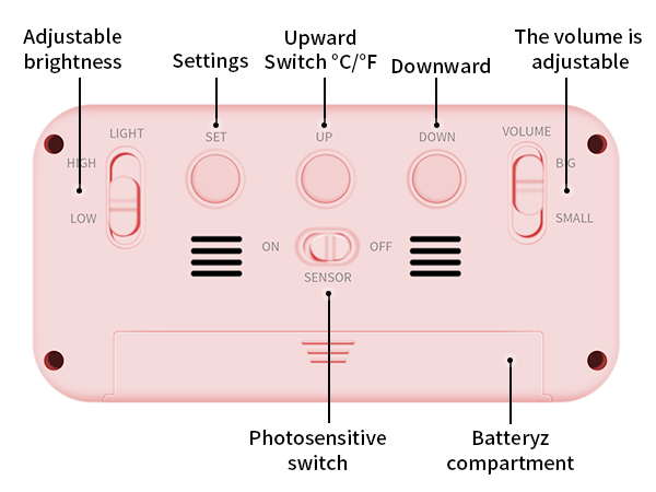 small digital clock