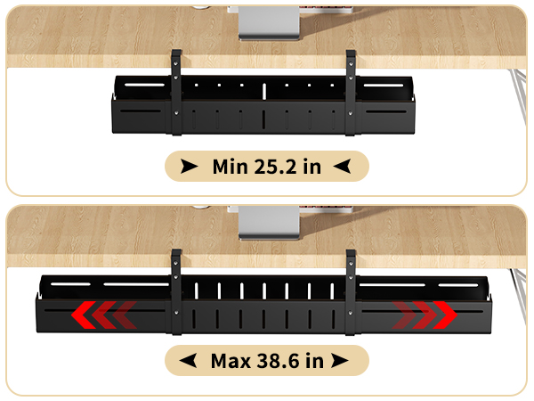 cable management desk