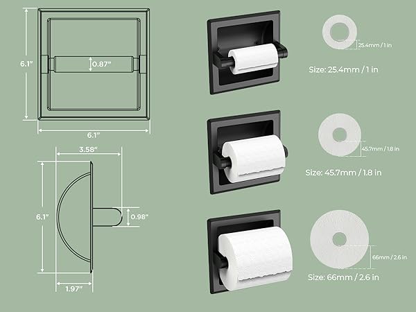 forious toilet paper holder
